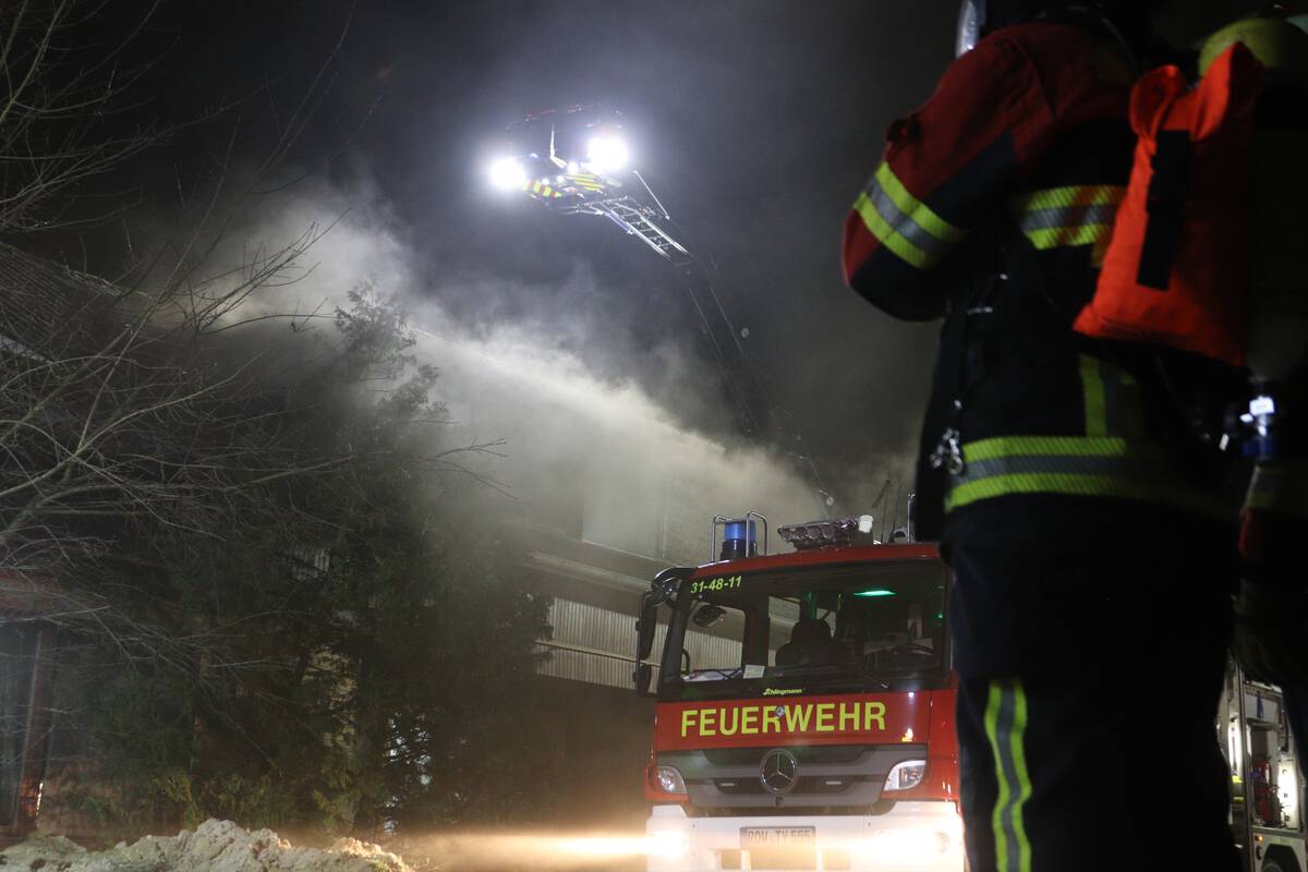 Einsatzübung in Abrisshaus