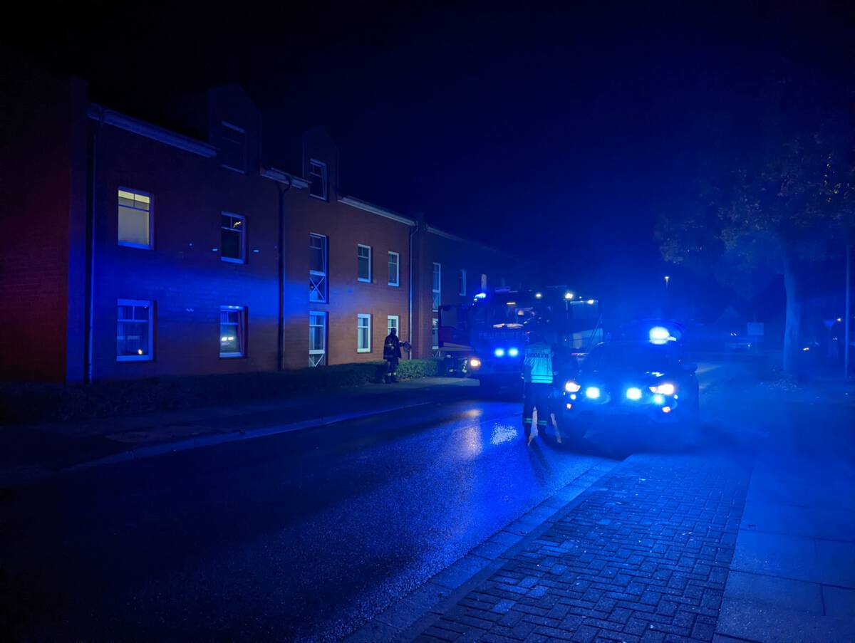 Ausgelöster Heimrauchmelder am Abend