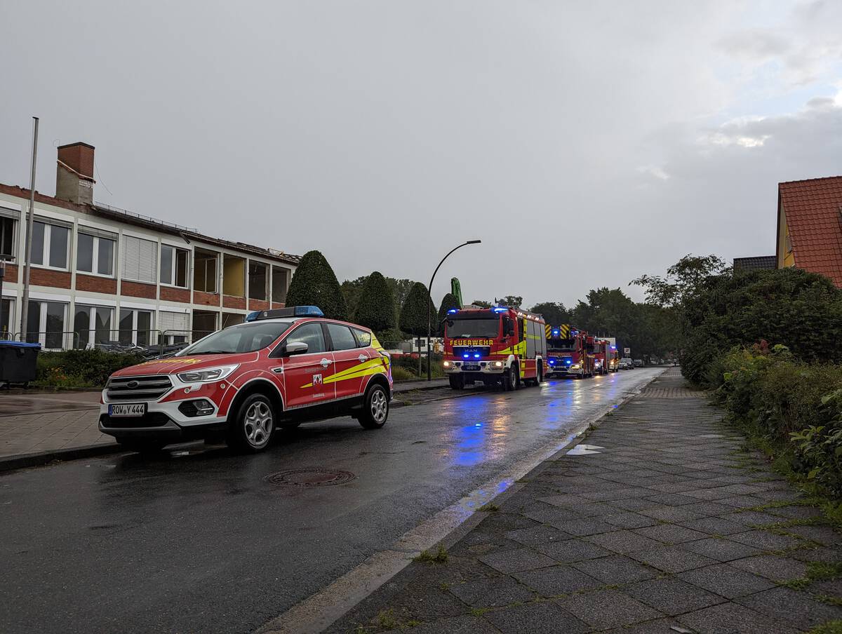 Erneut ausgelöste Brandmeldeanlage